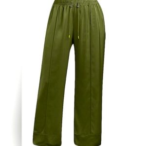 Ivy Park Wide Leg Satin Pants